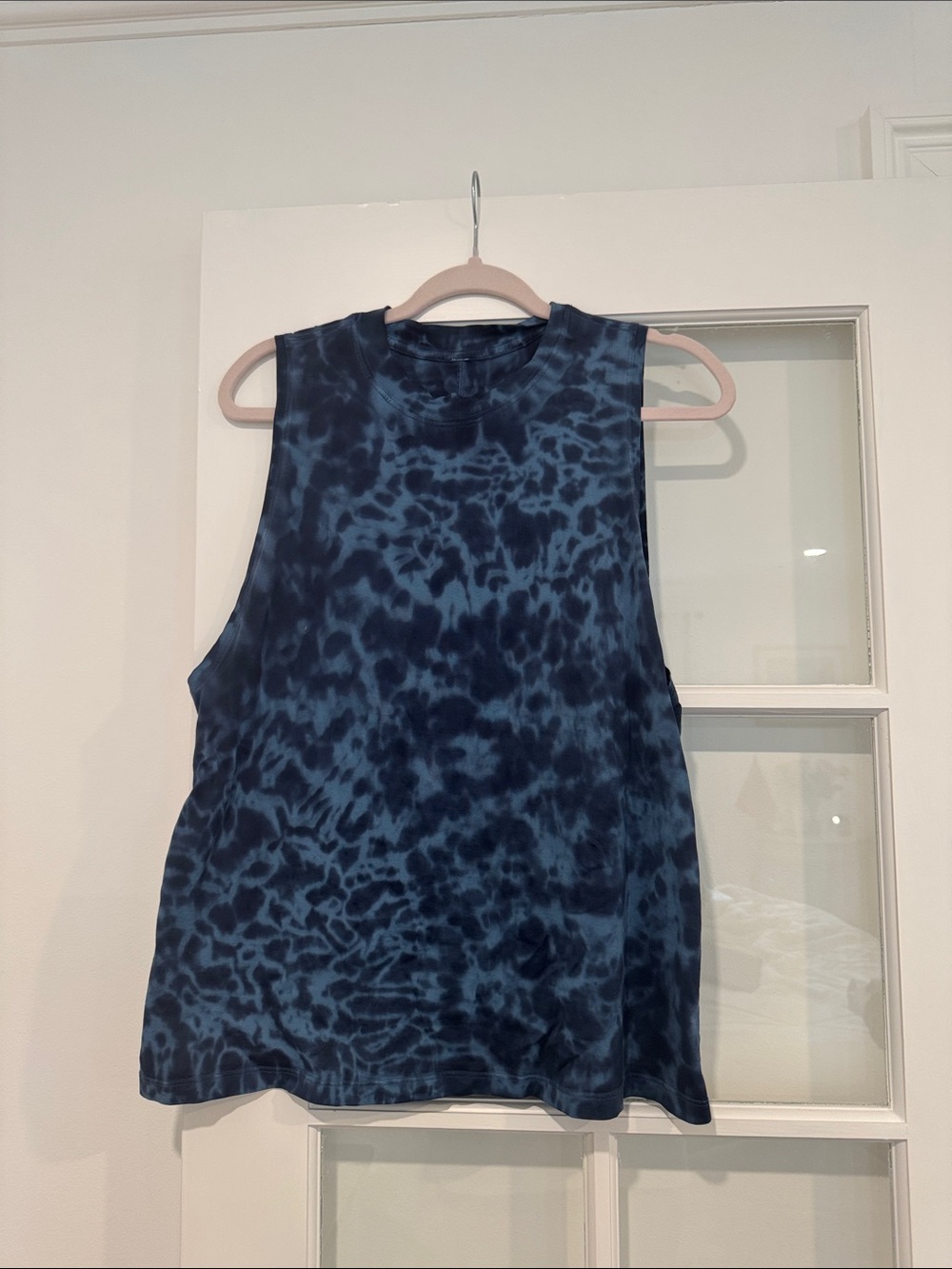 Lululemon Blue Tie Dye Top